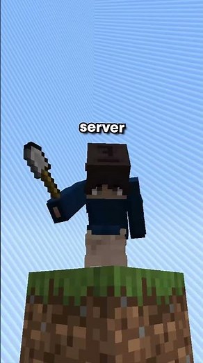 Could YOU survive on ONLY ONE Block in Minecraft? #minecraft #mcyt #oneblock