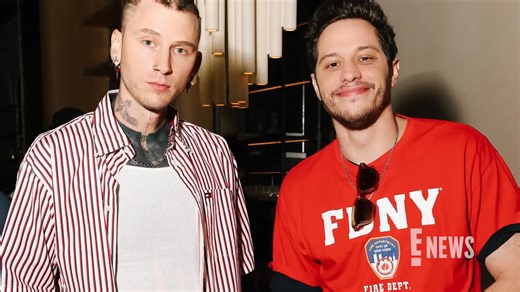 Pete Davidson teased Machine Gun Kelly and his daughter Saga, whom he shares with ex-girlfriend Megan Fox, have a noticeable physical trait in common. bit.ly/49QlfP9 | E! News