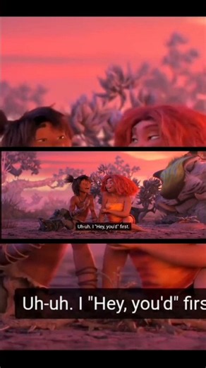 When you and your bf share one single brain cell 💀 #thecroods #shorts