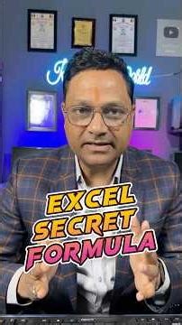 🔥🔥Advance Excel Formula🔥Find Deviation between two numbers #shorts #excel #exceltips #computer