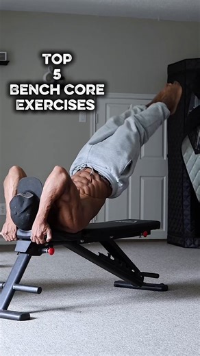 Top 5 Bench Core Exercises 💪🏻🔥✅