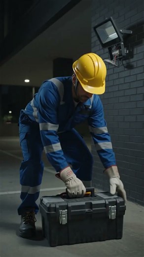 Repairing Flood Light