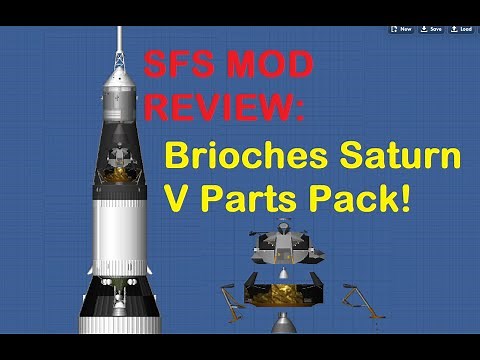 SFS Mod Review: Brioche's Apollo-Saturn Pack