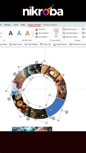 How to create Picture wheel morph transition in PowerPoint in 2026 Powerpoint slide design