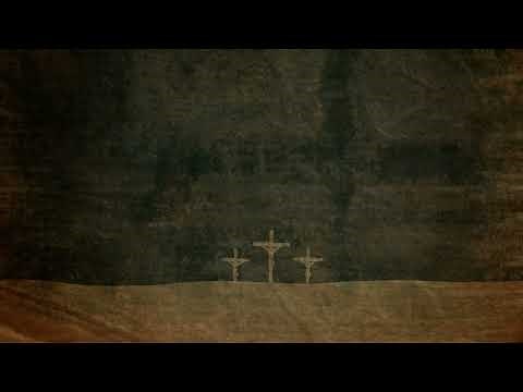 Easter Golgotha Good Friday Calvary Crucifixion Hill For Jesus Christ 4K Christian Background Loop