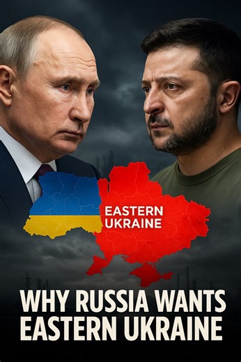 ⚔️ Eastern Ukraine isn’t just territory — it’s Russia’s long-term strategy. From rich coal and steel to vital energy pipelines and access to the Black Sea, the Donbas region gives Moscow resources, power, and a land bridge to Crimea. 🇷🇺 For Putin, controlling this region means blocking Ukraine’s NATO path, weakening Kyiv’s economy, and maintaining a protective buffer against the West. 🇺🇦 For Ukraine, it’s about sovereignty, survival, and its future as a European nation. #EasternUkraine #Russ