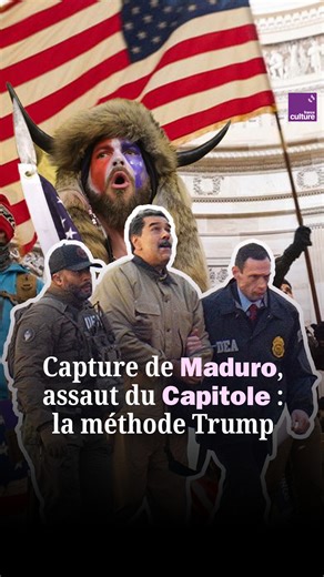 France Culture on Instagram: "Après l’assaut du Capitole, puis la capture du président Maduro, les États-Unis semblent voir émerger les contours d’une "démocratie révolutionnaire", dans laquelle, comme le souligne l’historien Ran Halévi, "la force détermine le droit, et non plus l’inverse". 🎧 "Les Matins" de France Culture décryptent le populisme impérial de Trump à l’assaut du monde dans une émission à retrouver sur le site et l'app de Radio France. #Trump #USA #Maduro #démocratie #Capitole"