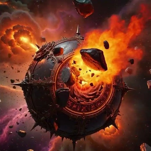 “Singularity Engine: Heart of the Cosmic Storm”