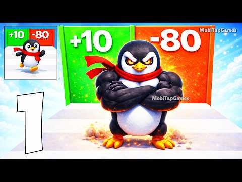❄️ Penguin Evolution Runner 3D - Gameplay Walkthrough - Arctic Run Adventure (iOS, Android)