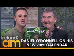 Daniel O'Donnell on 40 years of Performing, His Iconic 2025 Calendar & Meeting a Superfan