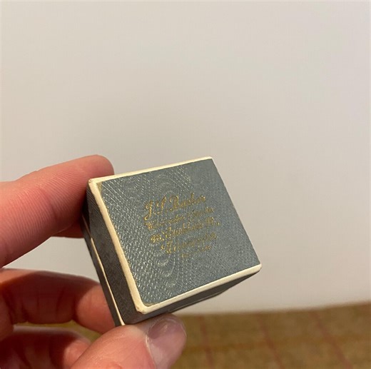 Vintage Ring Box. Vintage Jewellery Box. Retro Jewelry Box - Etsy