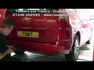 Towbar Video - C4 Grand Picasso Westfalia Detachable