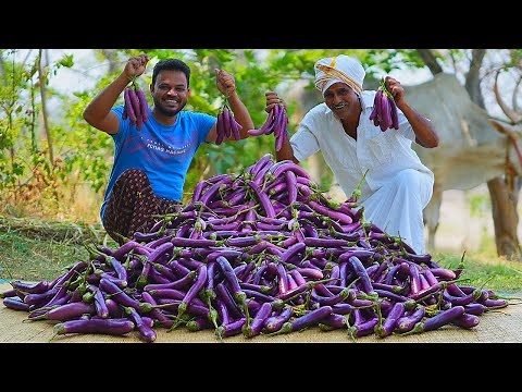 Fried Eggplant | Fried Brinjal Recipe | Crispy Eggplant | Grandpa Kitchen