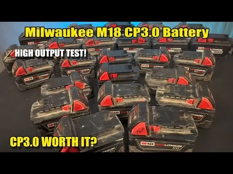 Milwaukee M18 CP3.0 Battery Review | High Output Test – Worth the Upgrade?