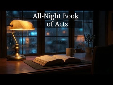 Book of Acts (Audio Bible) – Peaceful Rainy Livestream