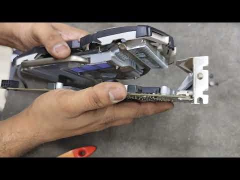 Clean graphics card 😁 GPU Cooling paste