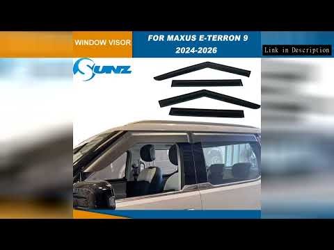 Side Window Deflector For LDV Maxus eTerron 9 MG U9 2024 2025 2026 2027 Car Window Visor Deflector S