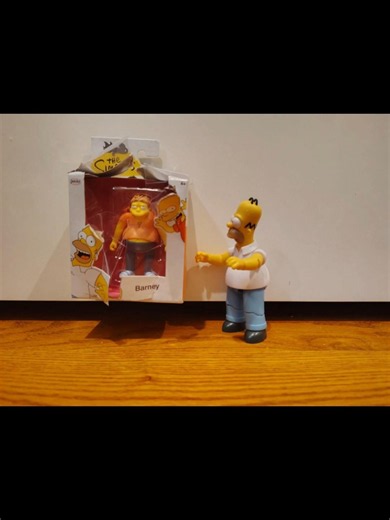 Homer Saves Barney ‪@JAKKSPacific‬ The Simpsons Stop Motion Unboxing