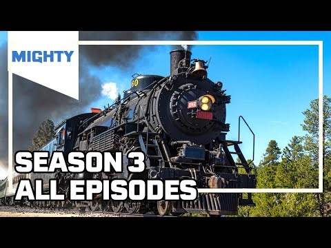 Mighty Trains: Complete Season 3 Marathon (All Episodes) | The Tokaido, Rocky Mountaineer & More