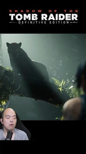Jaguar Attack! How Do I Fight With No Gear!? #shorts #ShadowOfTheTombRaider #StreamerLupin
