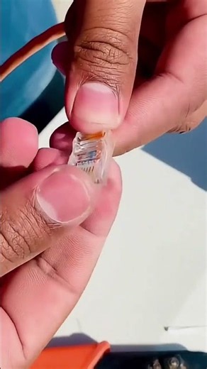 How to Fix RJ45 Connector on CAT6 Cable | RJ45 Connector Repair & CAT6 LAN Cable Crimping