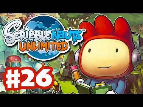 Scribblenauts Unlimited - Gameplay Walkthrough Part 26 - Tomb of Onomatopoeia (PC, Wii U, 3DS)