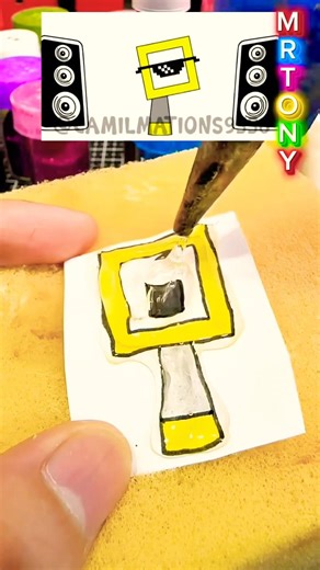 Sprunki OC: Odd Bot (from Fancade) phase 1 with hot glue gun #sprunki #hotgluedispenser #hotgluegun