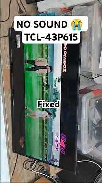 LED TV No Sound Problem? Easy Audio IC Fix! 🔊