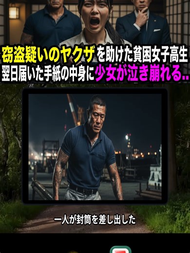 困窮女子高生が元ヤクザを助けた理由
