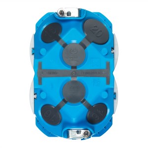 504D3015 - LK FUGA® Air forfradåse 1½ modul, blå | Schneider Electric Denmark