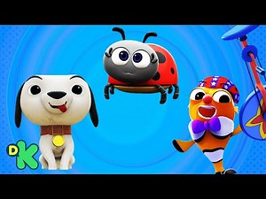 ¡Adorables y divertidos animalitos en la guardería! | Mini Beat Power Rockers | Discovery Kids