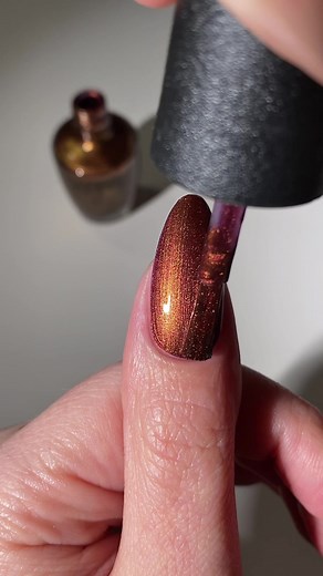 Swatching OPI Millennium Mocha: A Metallic Pick-Me-Up