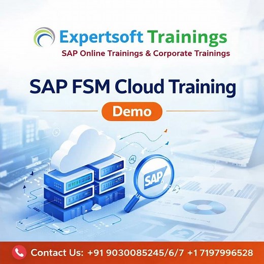 📊 SAP FSM Cloud Training – Demo Available!#expertsofttraining