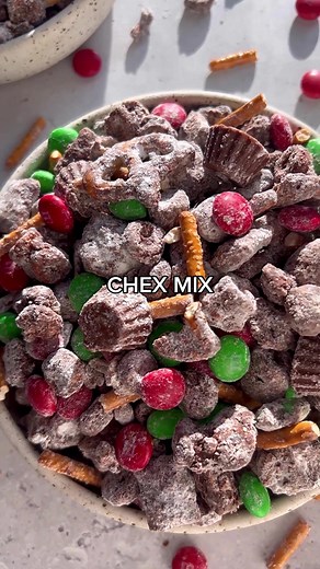 Christmas Puppy Chow Recipe | Reindeer Munch | Easy Party Snack