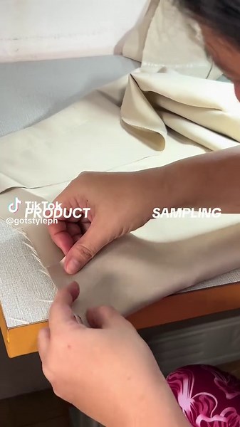 sharing a glimpse of our sampling process today! everything made local 🇵🇭 #GOTSTYLE®