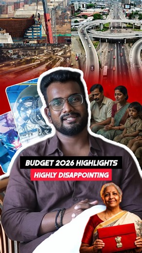 Harish v on Instagram: "Budget 2026: Not for headlines, but for long-term direction. 🇮🇳📊 Big push on capex, manufacturing, infrastructure, electronic goods, and fiscal deficit . Short-term volatility is normal — long-term investors get opportunity. Stay calm. Stay invested. Let compounding do its job. . : . . . . . Tags: #financewithharish #stockmarket #stockmarketnews #budget2026 #semiconductor"