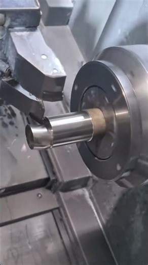 CNC turning machine opretion run program DX 250 #cncmill #cnc #cncturningmachine