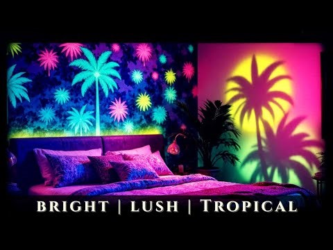 Tropical Bedroom Ideas for Summer 2025 | Bold, Colorful & Lush Decor