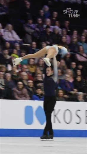 A skate to remember for Maria Pavlova & Alexei Sviatchenko 🇭🇺 #ISUShowtime #Olympics #MilanoCortina2026 #FigureSkating | ISU Figure Skating