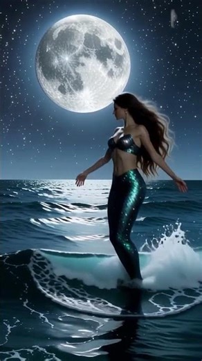 Mystical Mermaid 🌊✨ | Like & Subscribe for More Fantasy Magic!