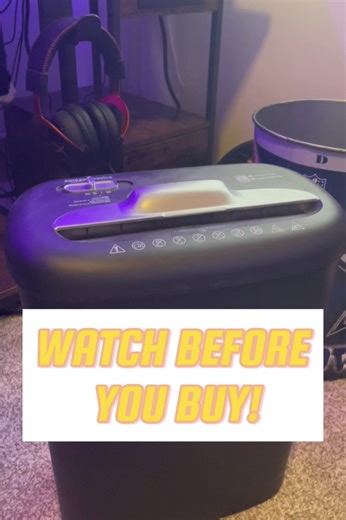 Watch Amazon Basics Shredder! Honest review!  on Amazon Live
