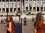 Princess Alexia of the Netherlands beams as she starts degree at UCL