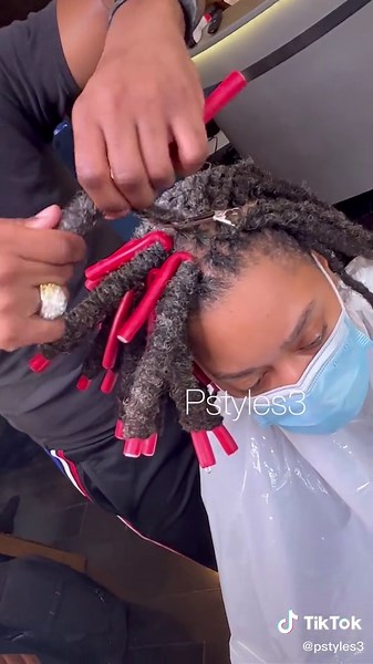 How to Create Loc Curls with Flexi Rods by Pstyles3