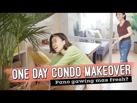 Tropical Fresh 1 Bedroom Condo Makeover // by Elle Uy