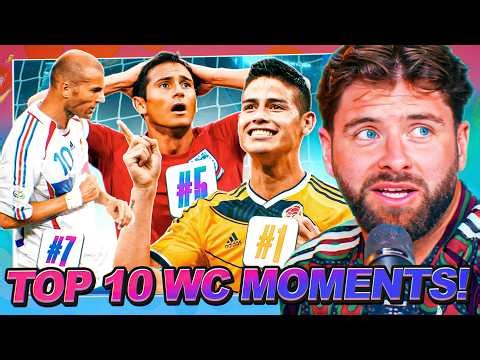 Our ALL TIME Top 10 World Cup Moments