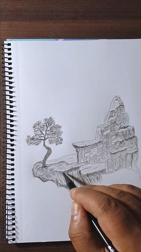 how to draw rocks nature #drawing #art #howtodraw #tutorial