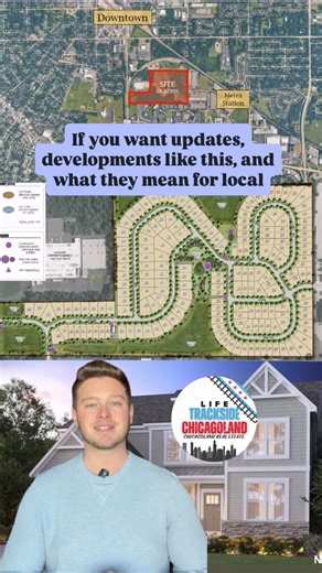Life Trackside Chicagoland on Instagram: "📍 Crystal Lake development update This site map shows a proposed Pulte Homes community planned for this area of Crystal Lake — bringing new single-family homes, green space, and improved infrastructure. New construction is exciting… but it’s also where buyers can leave money, incentives, and protections on the table if they go in alone. ⬇️ Important: I do not represent the builder. I represent buyers — helping you compare builders, negotiate incentives,