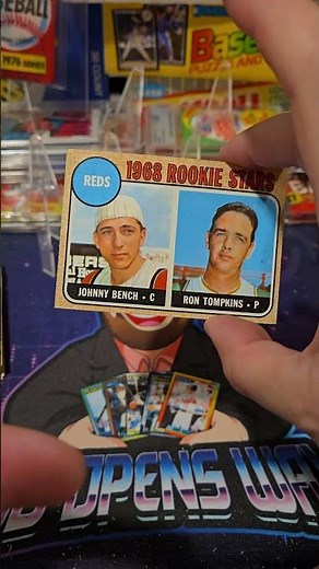 1968 Johnny Bench rookie Card