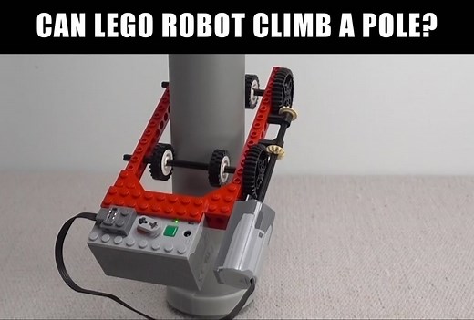 Pole-Climbing LEGO Robots | Robotics.lego Creations