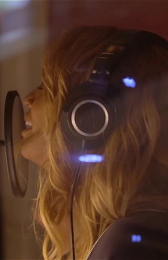 Beyoncé Recording I Was Here in the Studio (2011)